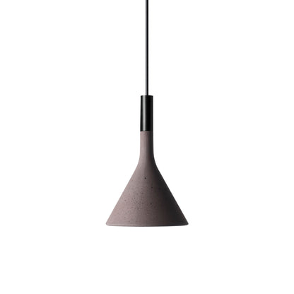 Aplomb Mini Texture Pendant with Concrete & Aluminium