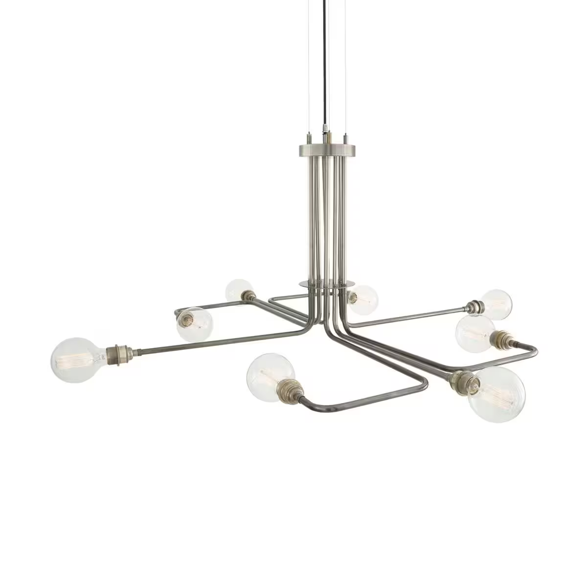 Amman 8-Light Chandelier Brass