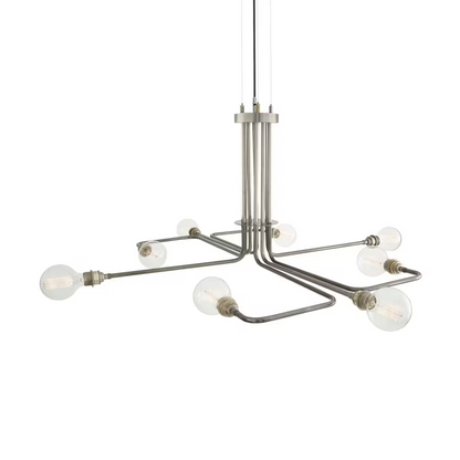 Amman 8-Light Chandelier Brass