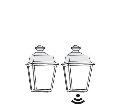 Roger Pradier Place des Vosges 1 Evolution Outdoor Wall Light