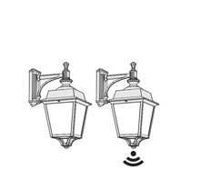 Place des Vosges 1 Evolution Model 4 Sensor Downwards Wall Bracket