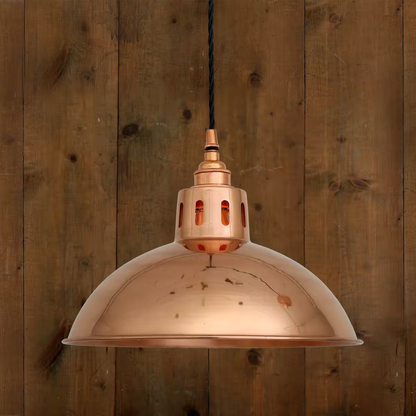 Berlin Vintage Copper Pendant Light 30cm