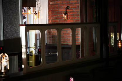 Carac Industrial Well Glass Wall Light IP65