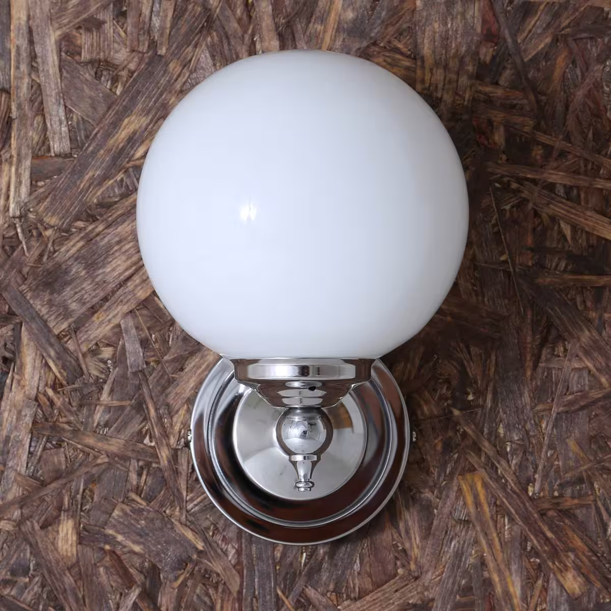 Cloghan Modern Globe Wall Light with Classic Details