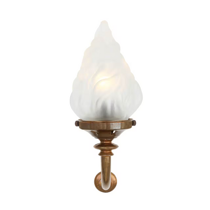 Darwin Traditional Brass Wall Light