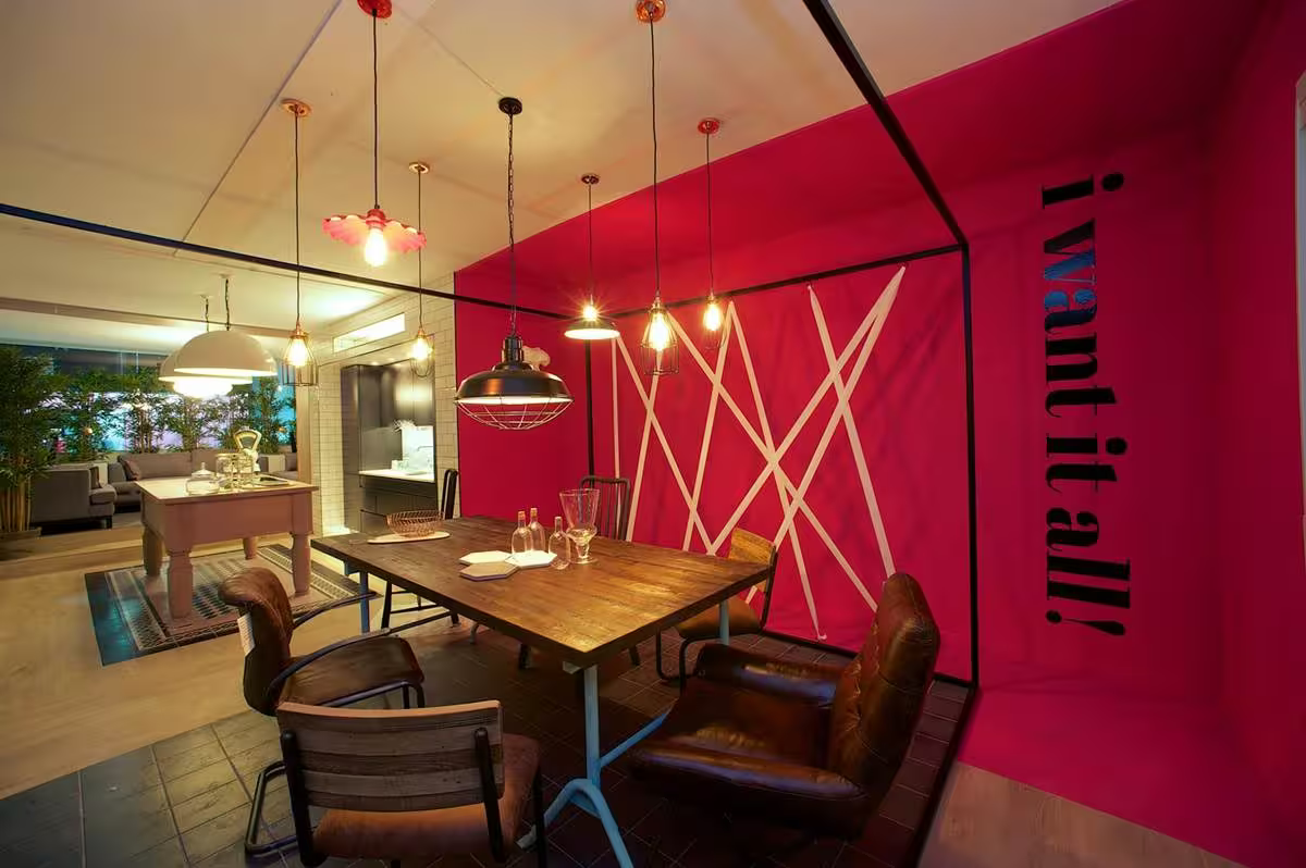 Dili Round Braided Suspension Pendant