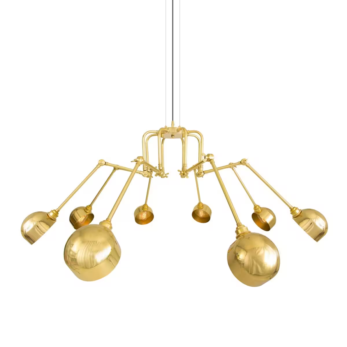 San Jose 8-Light Adjustable Modern Chandelier