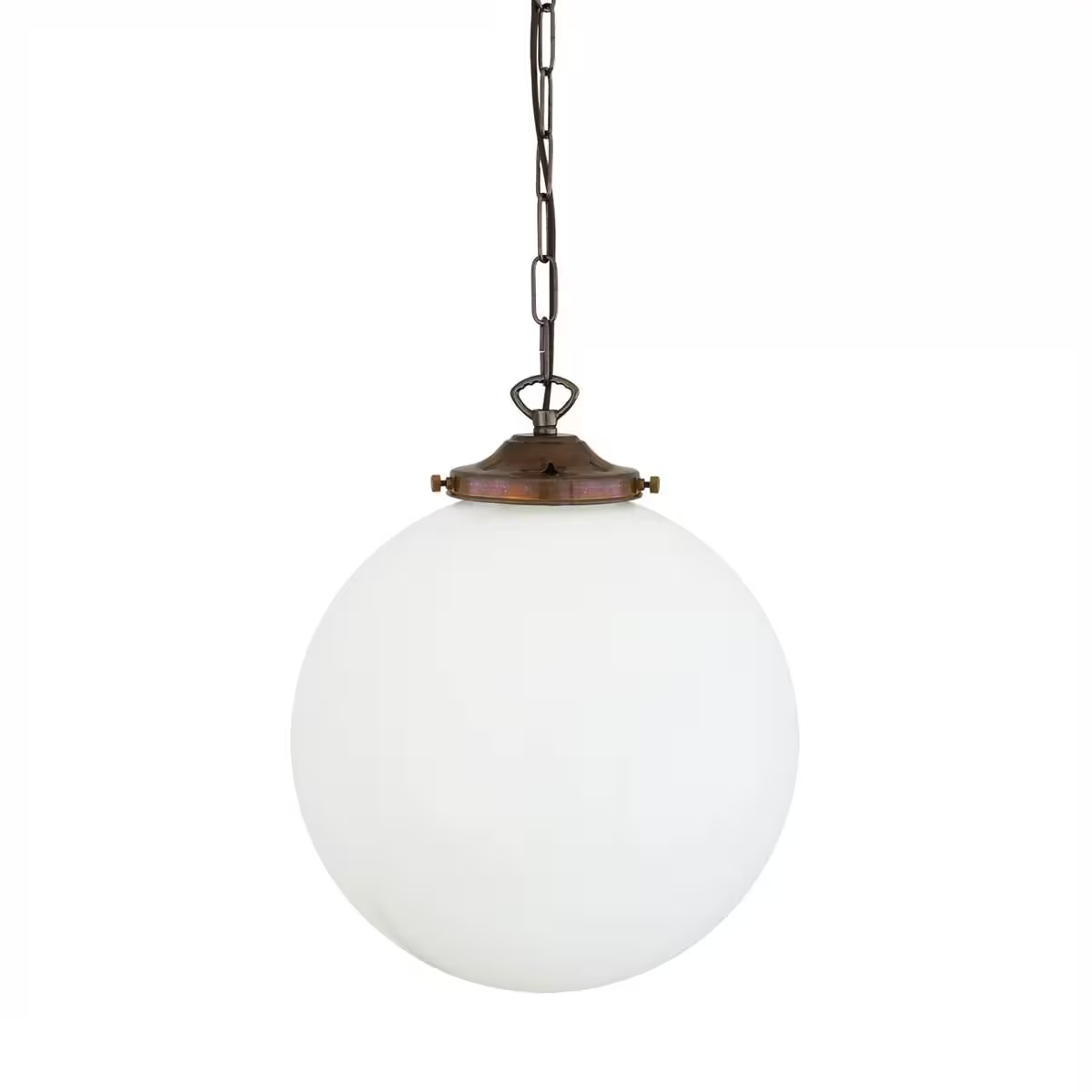 Yerevan Opal Glass Globe Pendant