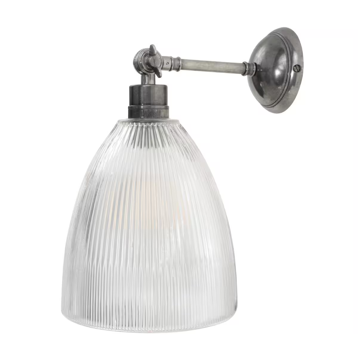 Hale Prismatic Railway Glass Wall Light