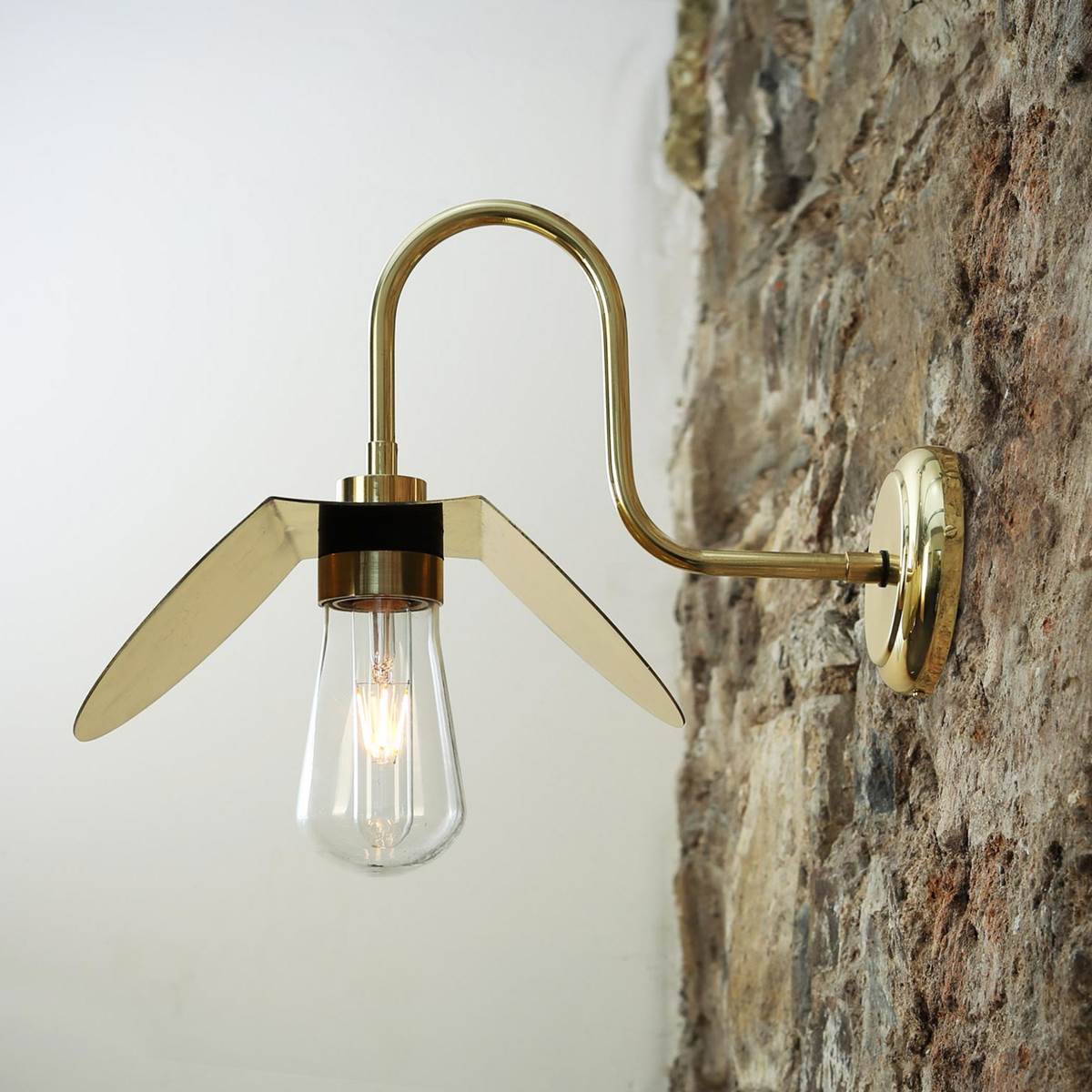 Mullan Lighting Hali Swan Neck Wall Light