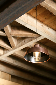 Faktory Model 2 Small Clear Glass Pendant with Inner Reflector