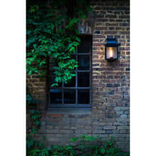 Louis Philippe 1 Clear Glass Wall Light with Three-Sided Lantern