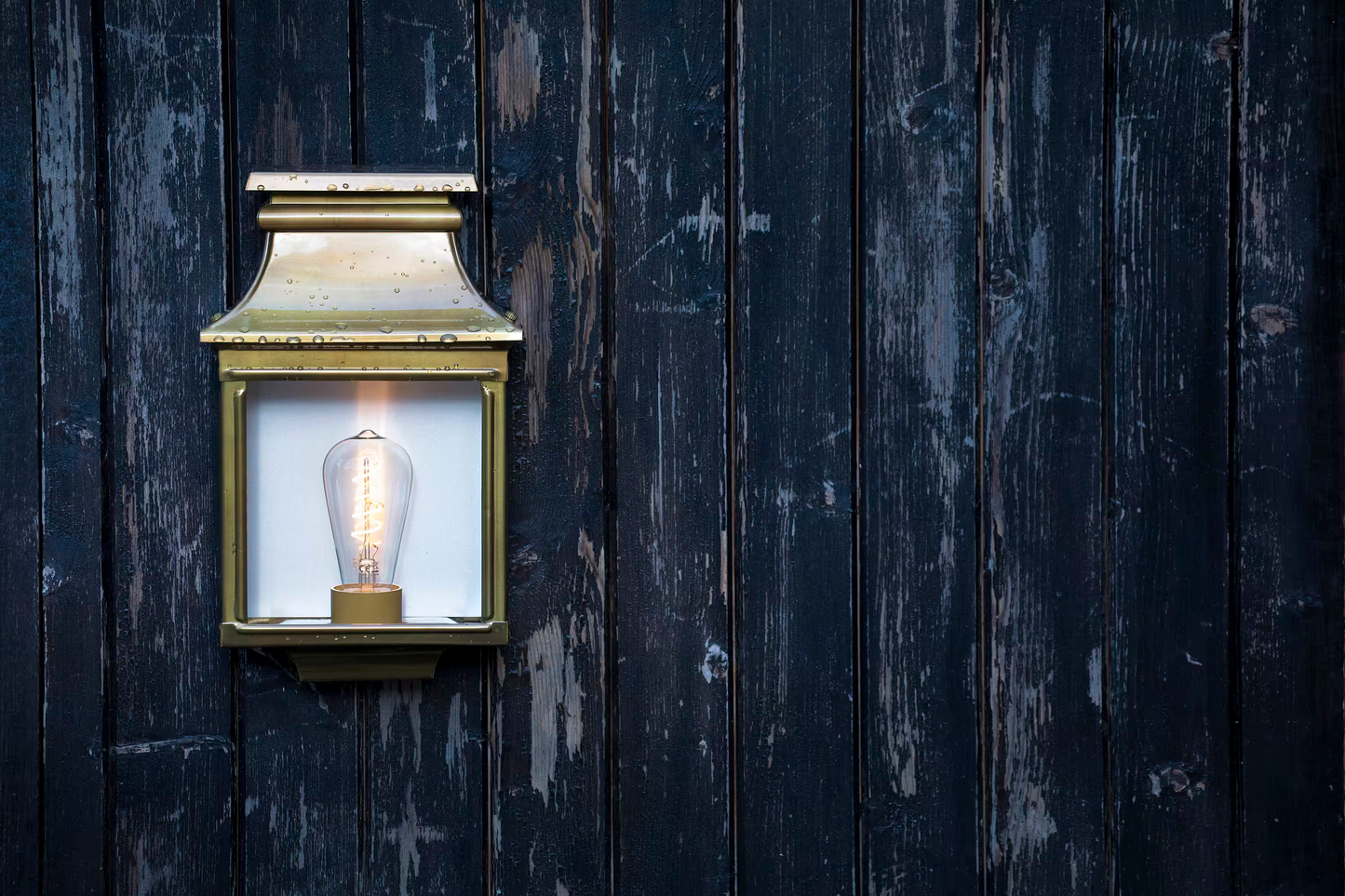 Louis Philippe 1 Clear Glass Wall Light