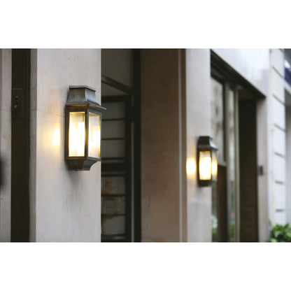 LOUIS PHILIPPE 7 Model 1 Wall Fitting E27 with Clear Diffuser