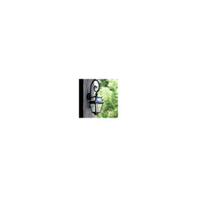 Place Des Vosges 2 Clear Glass Swan Neck Wall Bracket with Four-Sided Lantern