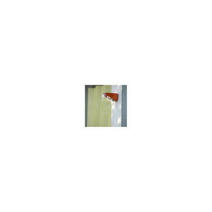 RP195 Clear Glass Decorative Wall Light with Stamped and Bent Sheet Metal Head