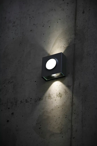 Klint Model 1 Up & Down Warm White LED 2800K with Circular Glass Front