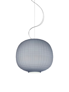 Tartan Blown Glass LED Pendant