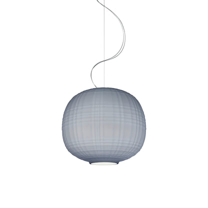 Tartan Blown Glass LED Pendant Dimmable
