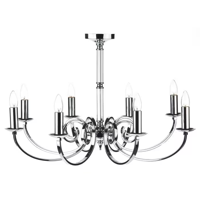 Murray 8-Light Dual Mount Chandelier