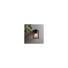 Box Lantern 270 Wall Light Black