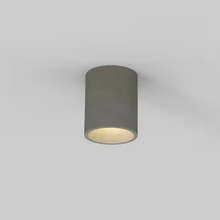 Kos Round LED Ceiling Light Concrete