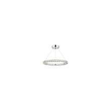 Roma Dimmable LED Crystal Pendant Chrome