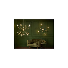 Cosmos 8-Light Horizontal Pendant Butter Brass