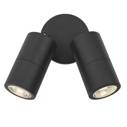 Ortega Outdoor 2-Light Wall Spotlight