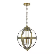 Vanessa Three-Light Clear Glass Pendant