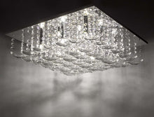 Dar Orella 9-Light Flush Ceiling Light