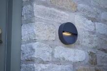 Ugo Outdoor Round Wall Light Eyelid Anthracite
