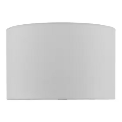 Faux Silk Shade White