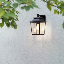 Richmond 200 Exterior Wall Light in Textured Black