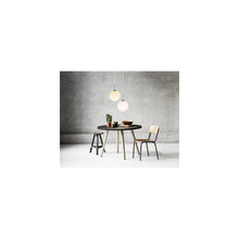 Cafe Single Pendant in Opal White