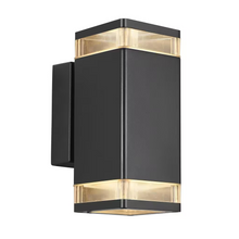 Elm Outdoor Up & Down Wall Light Black