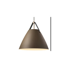 Strap 48 Pendant Beige with Leather Detail