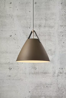 Strap 48 Pendant Beige with Leather Detail