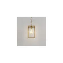 Homefield 240 Pendant Natural Brass