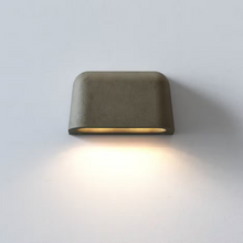 Mast Exterior Twin Wall Light Concrete