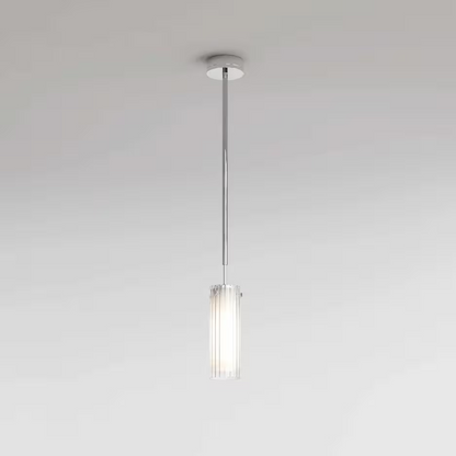 Ottavino Glass Pendant Polished Chrome