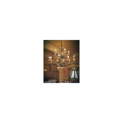 Amarilli 2-Light Wall Bracket with Clear Glass Drops