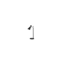 Ashworth Table Lamp Matt Black & Polished Chrome
