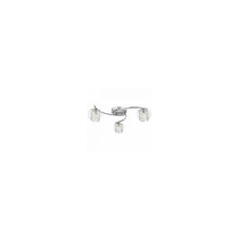 Elma 3-Light Semi Flush Polished Chrome & Glass