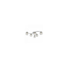 Elma 6-Light Semi Flush Polished Chrome & Glass
