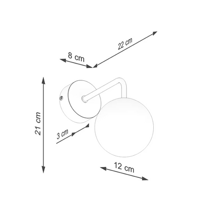 Astral 1 Wall Light
