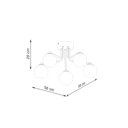 Astral 5 Chandelier