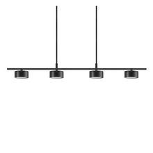 Clyde 4-Rail LED Pendant Black