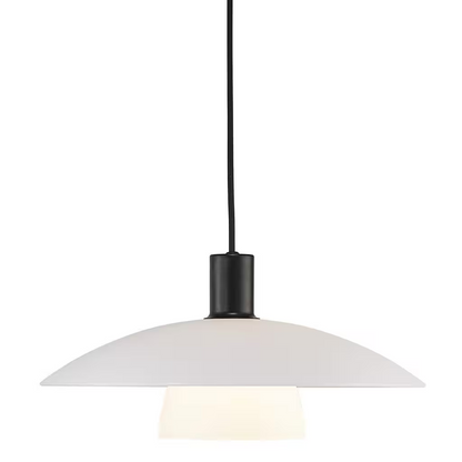 Verona Single Pendant Black