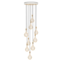 Nine Pendant with Voronoi II Bulbs
